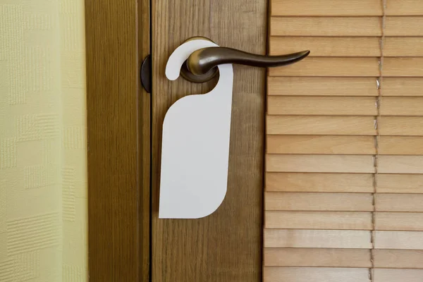 White Door Hanger — Stock Photo, Image