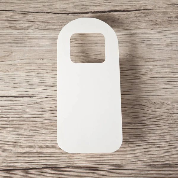 White door hanger — Stock Photo, Image
