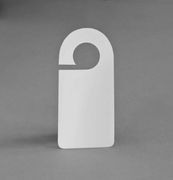 White door hanger — Stock Photo, Image
