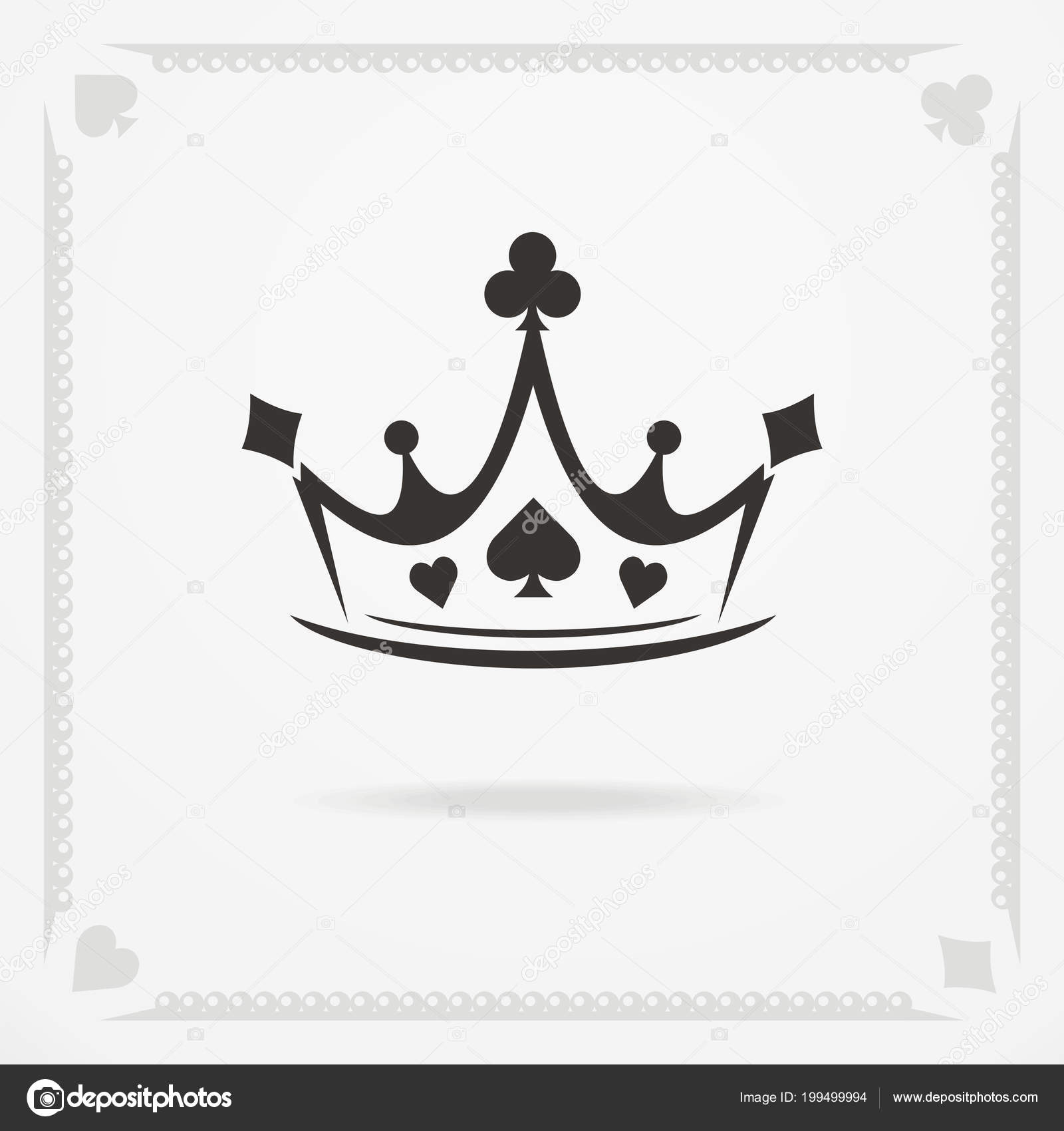 Rei Simbolo Da Coroa Vetores De Stock C Fontgraf 199499994
