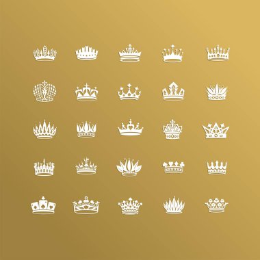 Kral ve Kraliçe taçları sembolleri 