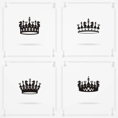 Kral ve Kraliçe taçları sembolleri
