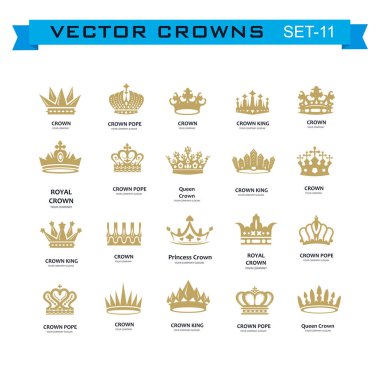 Kral ve Kraliçe taçları sembolleri 
