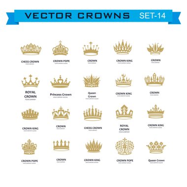 Kral ve Kraliçe taçları sembolleri 