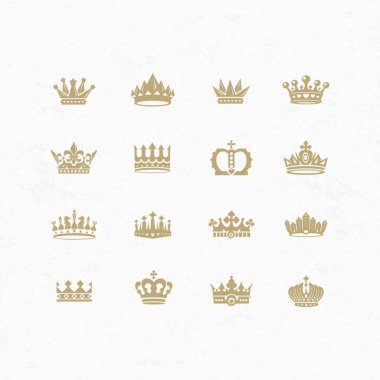 Kral ve Kraliçe taçları sembolleri 