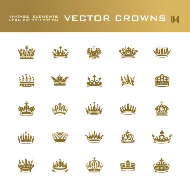 Kral ve Kraliçe taçları sembolleri 