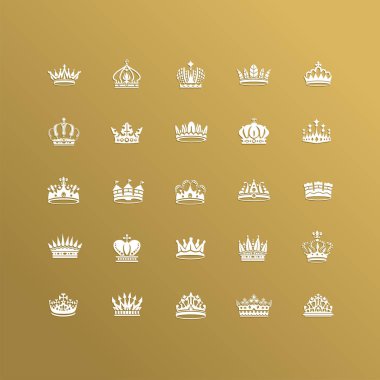 Kral ve Kraliçe taçları sembolleri 