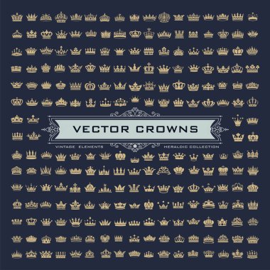 Kral ve Kraliçe taçları sembolleri