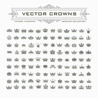 Kral ve Kraliçe taçları sembolleri