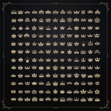 Kral ve Kraliçe taçları sembolleri