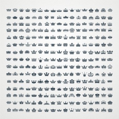 Kral ve Kraliçe taçları sembolleri