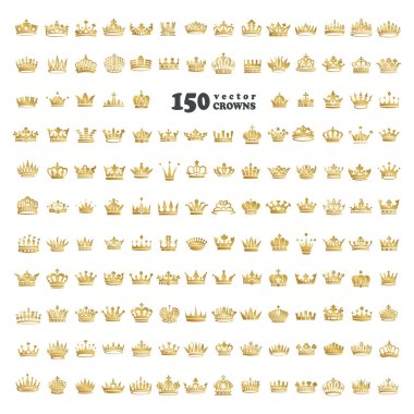 Kral ve Kraliçe taçları sembolleri 