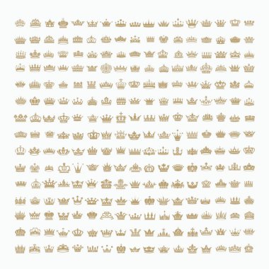 Kral ve Kraliçe taçları sembolleri 