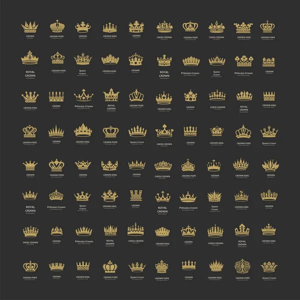Kral ve Kraliçe taçları sembolleri