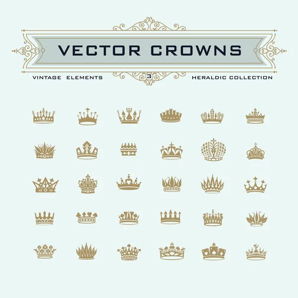 King and queen crowns symbols