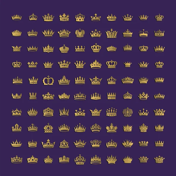 Kral ve Kraliçe taçları sembolleri