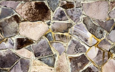 Arka plan için eski kaya duvarının dokusu