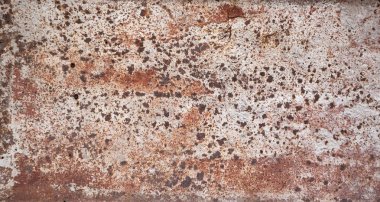 metal yüzey paslı ve kaba