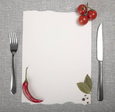 Restoran Cafe menü
