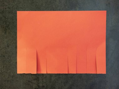 Boş kırmızı kağıt