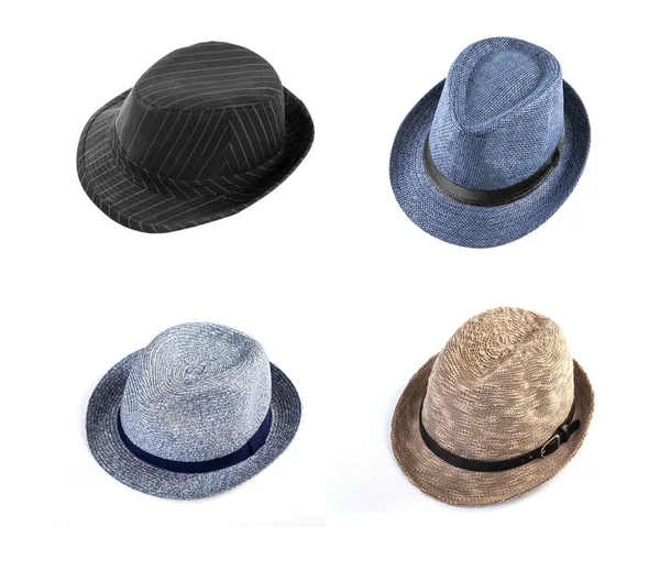 Conjunto de chapéus coloridos — Fotografia de Stock