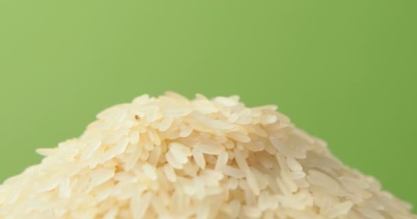 Rotação Grão Arroz Uma Panela — Vídeo de Stock