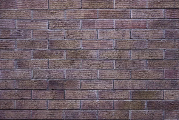 Muro di mattoni rossi vuoti — Foto Stock