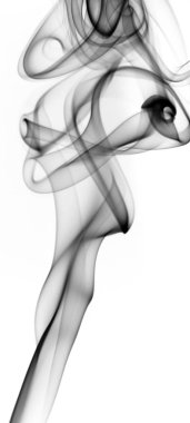 soyut siyah duman swirls