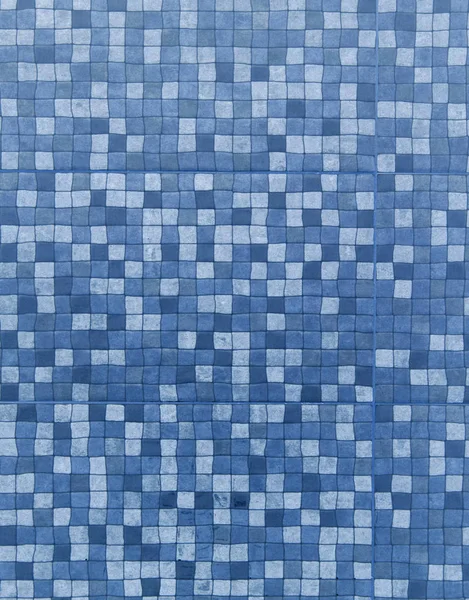 Abstrato azul quadrado mosaico fundo — Fotografia de Stock