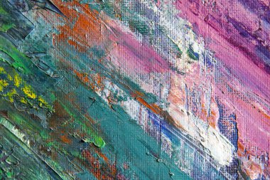 Arka plan boya yaptı