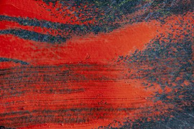 Arka plan boya yaptı