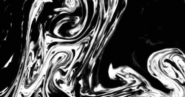 Abstrakcja Kolorowy Atrament Splatter — Wideo stockowe
