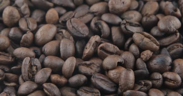 Kávébab Pörkölt Egy Serpenyőben — Stock videók