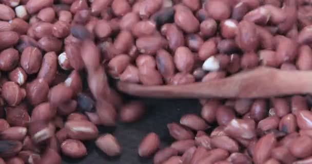 Orzechy Pieczone Patelni — Wideo stockowe