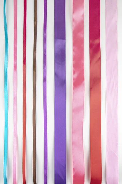 Conjunto de fitas coloridas brilhantes — Fotografia de Stock
