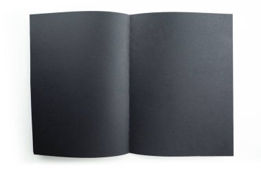Siyah kitapçık mockup