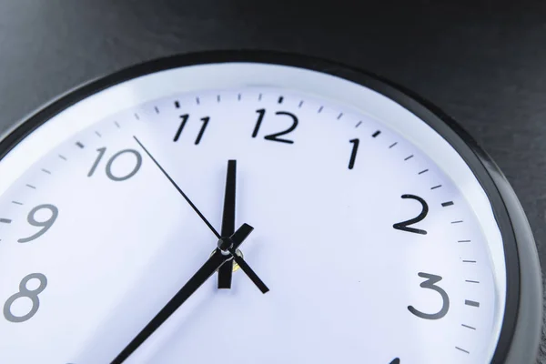 Round office clock — Stock Photo, Image