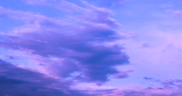 Lapso Tempo Das Nuvens Que Correm Pelo Céu — Vídeo de Stock