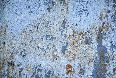 metal yüzey paslı ve kaba