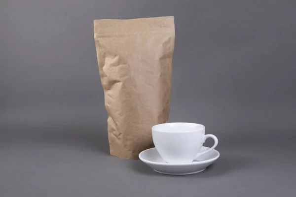 Paper Pouch Packaging MockUp — Stock Photo, Image