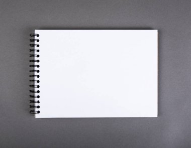 açık defter ile boş sayfalar