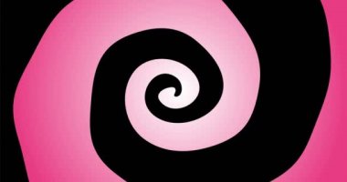 Soyut spiral döngü. Dönen girdap