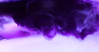 Soyut renkli mürekkep sıçrama