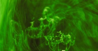 Soyut renkli mürekkep sıçrama