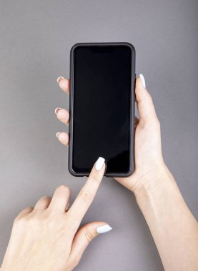 siyah ekran cep telefonu