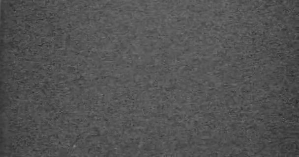 Bruit et grain mauvais signal cassé moniteur de télévision 