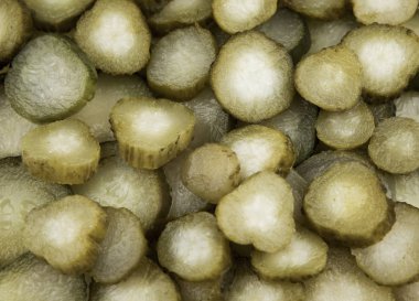 Backgroun doku olarak salatalık turşusu