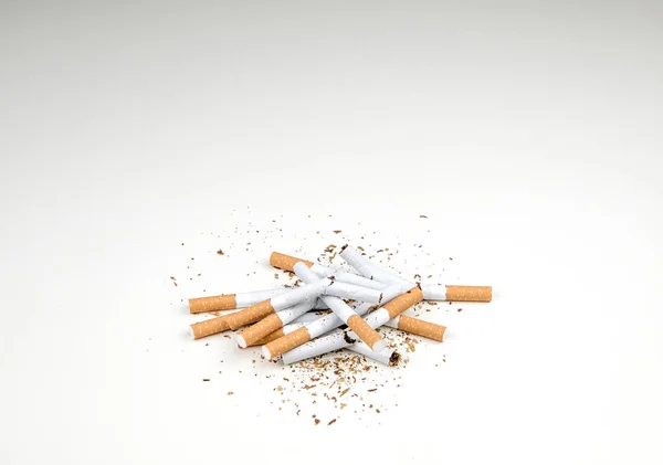 喫煙をやめタバコの概念をやめる — ストック写真