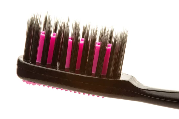 Close Shot Set Multicolored Toothbrushes — Stock Photo, Image