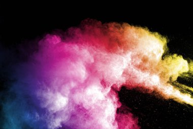 Üzerinde koyu renkli toz durdurmak.